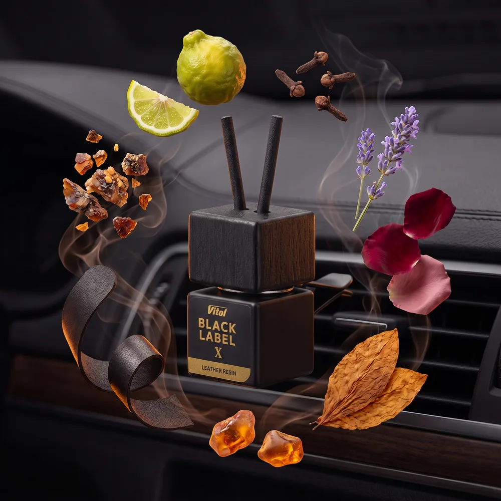 Образ композиції Leather Resin