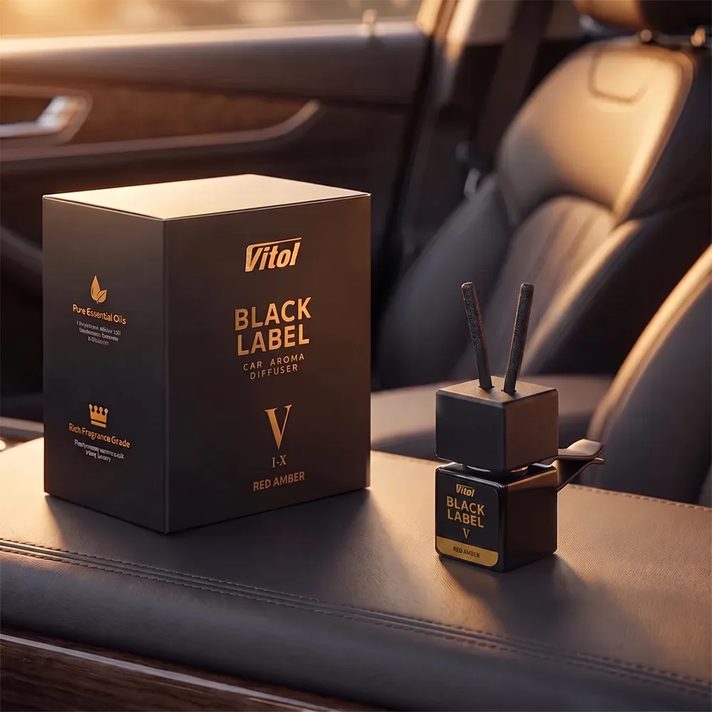 Ароматизатор для авто Vitol Lab Red Amber, 8 мл