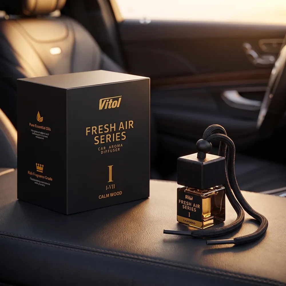Ароматизатор для авто Vitol Lab Calm Wood, 8 мл